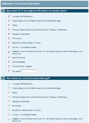unternehmen hiller wst partner branche pr kommunikation befragung mitarbeiterbefragung - Mitarbeiterbefragung Muster unternehmen hiller wst partner branche pr kommunikation befragung mitarbeiterbefragung - Mitarbeiterbefragung Muster